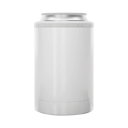 12oz Gloss White SIC Can Cooler - Whoa, Jody Boy!