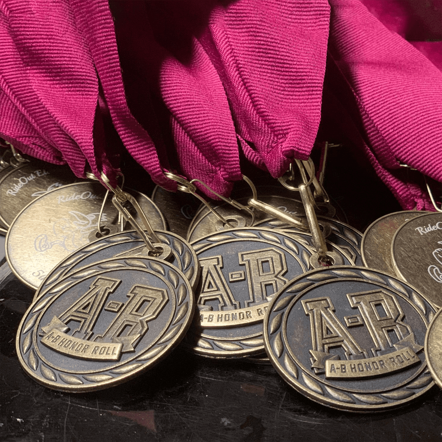 Custom A/B Honor Roll Medal - Whoa, Jody Boy!