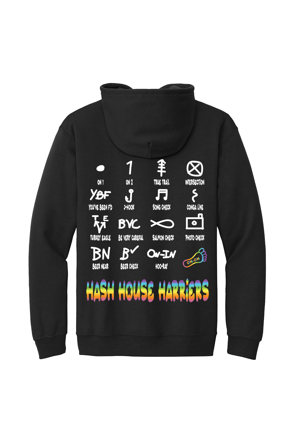 H3 Hash Full-Zip Hoodies