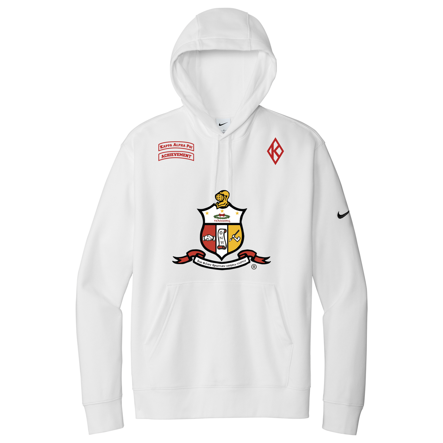 Nike Pullover Hoodies KAPsi 3 HIT White - Whoa, Jody Boy!