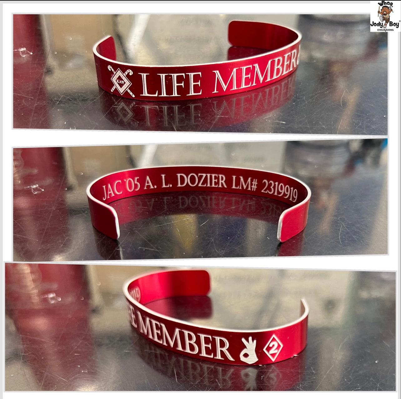 Gamma Sigma | Kappa Alpha Psi | Metal Bracelet - Whoa, Jody Boy!