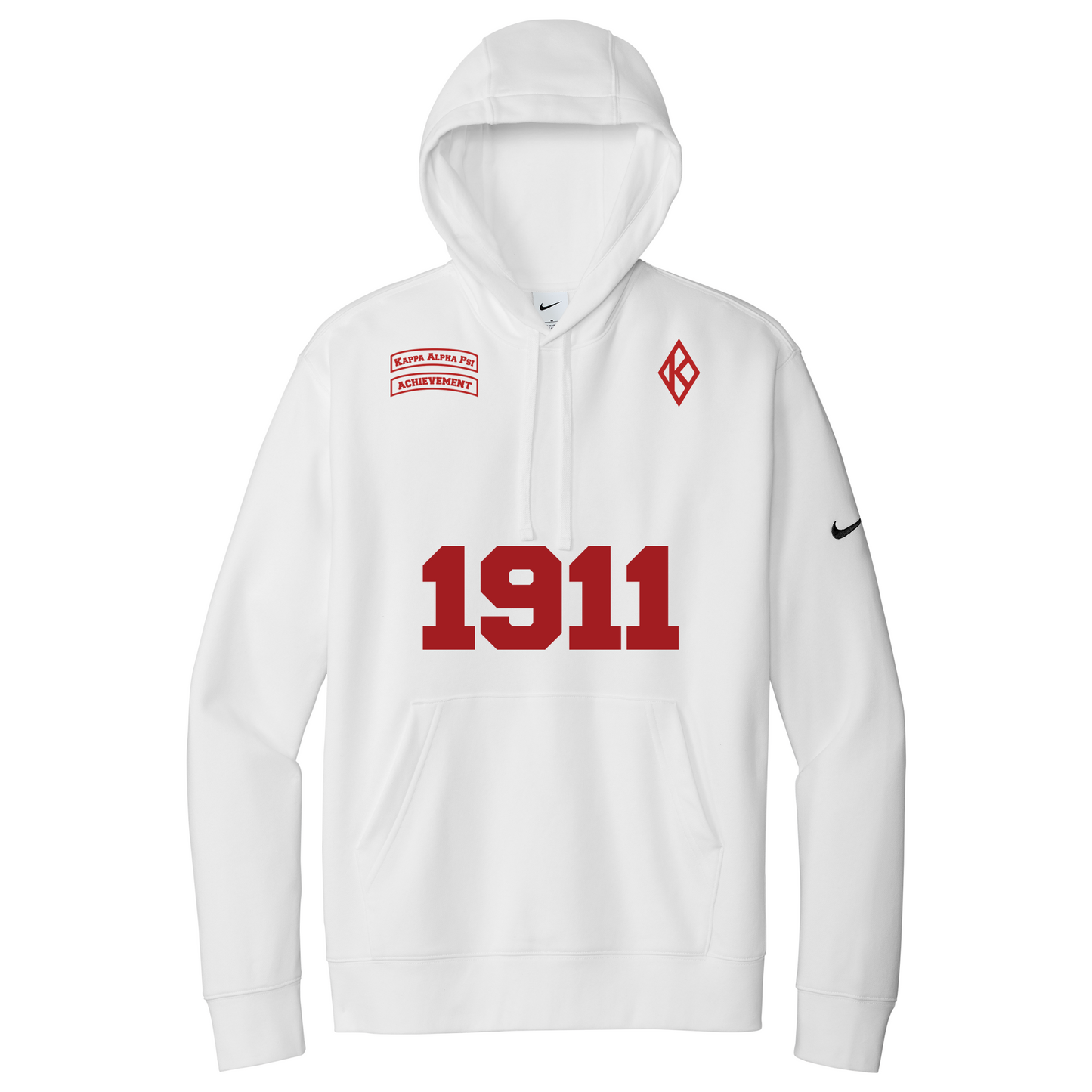 Nike Pullover Hoodies KAPsi 3 HIT White - Whoa, Jody Boy!
