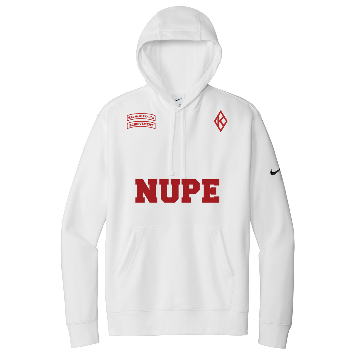 Nike Pullover Hoodies KAPsi 3 HIT White - Whoa, Jody Boy!