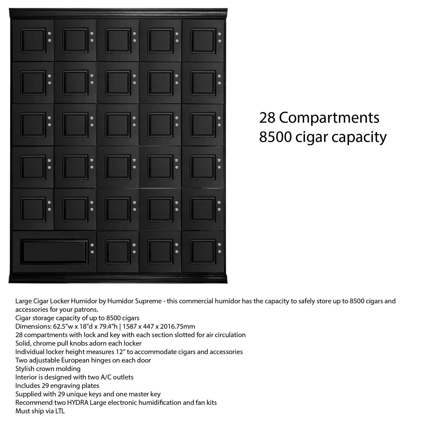 Humidor Supreme Large Cigar Locker