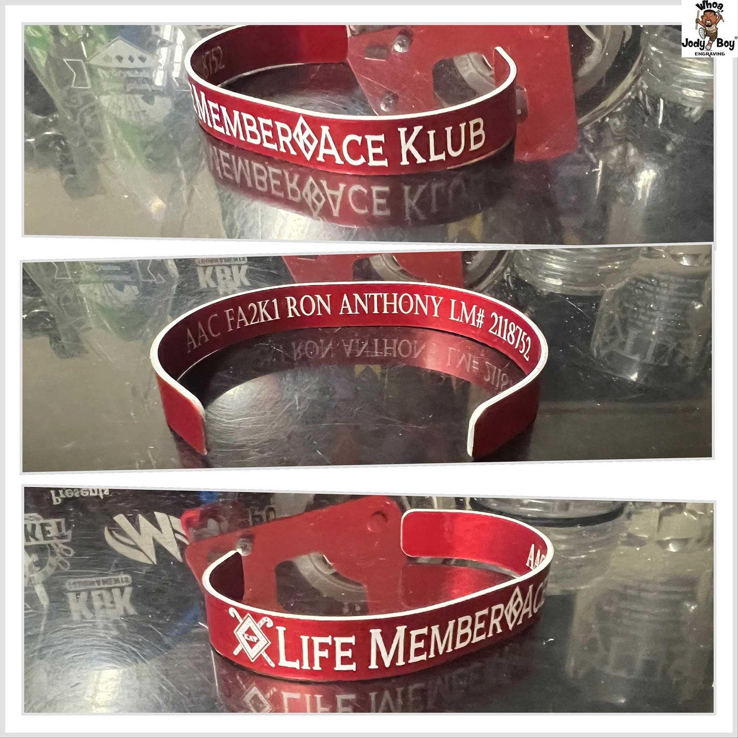 Kappa Alpha Psi | Metal Bracelet - Whoa, Jody Boy!