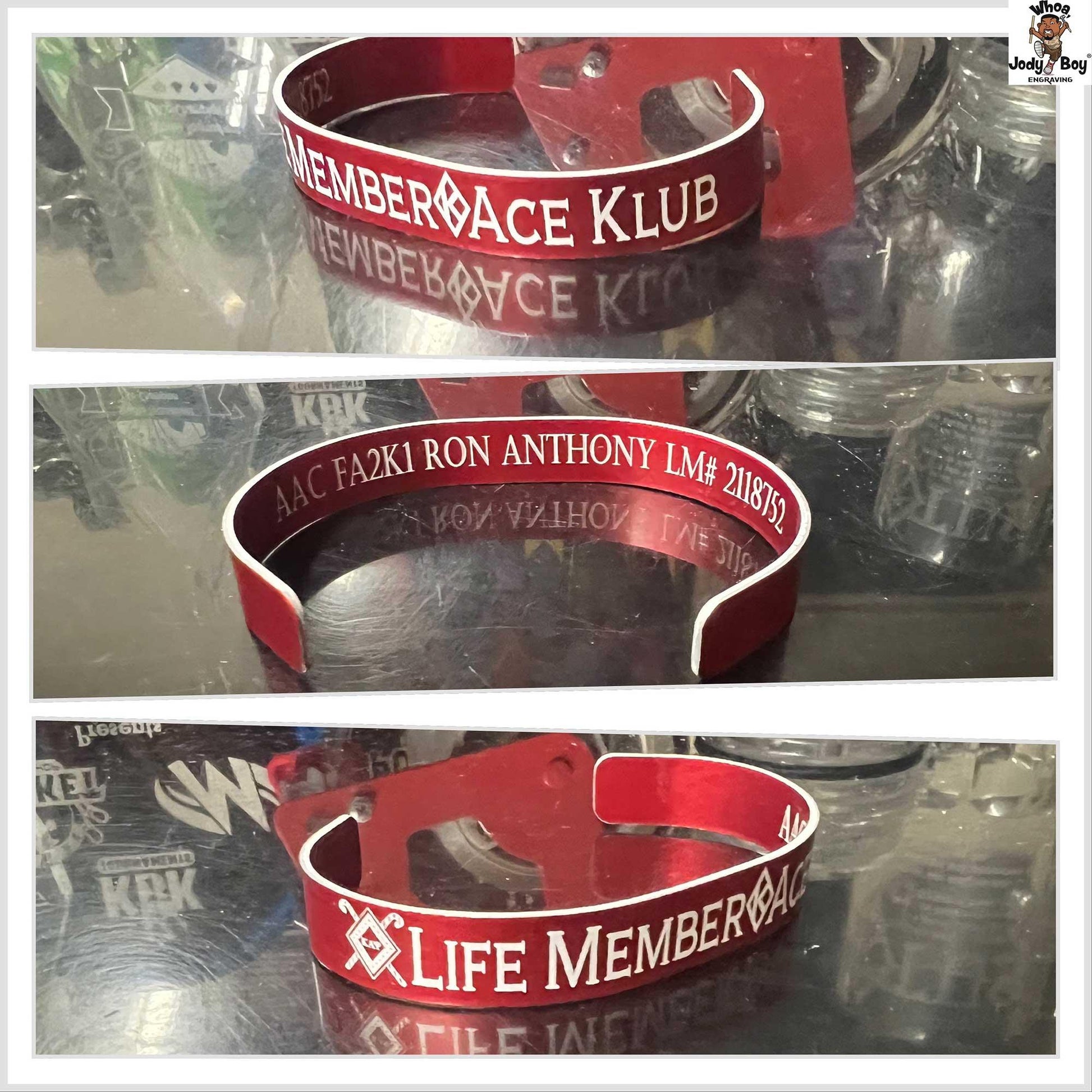 Kappa Alpha Psi | Metal Bracelet - Whoa, Jody Boy!