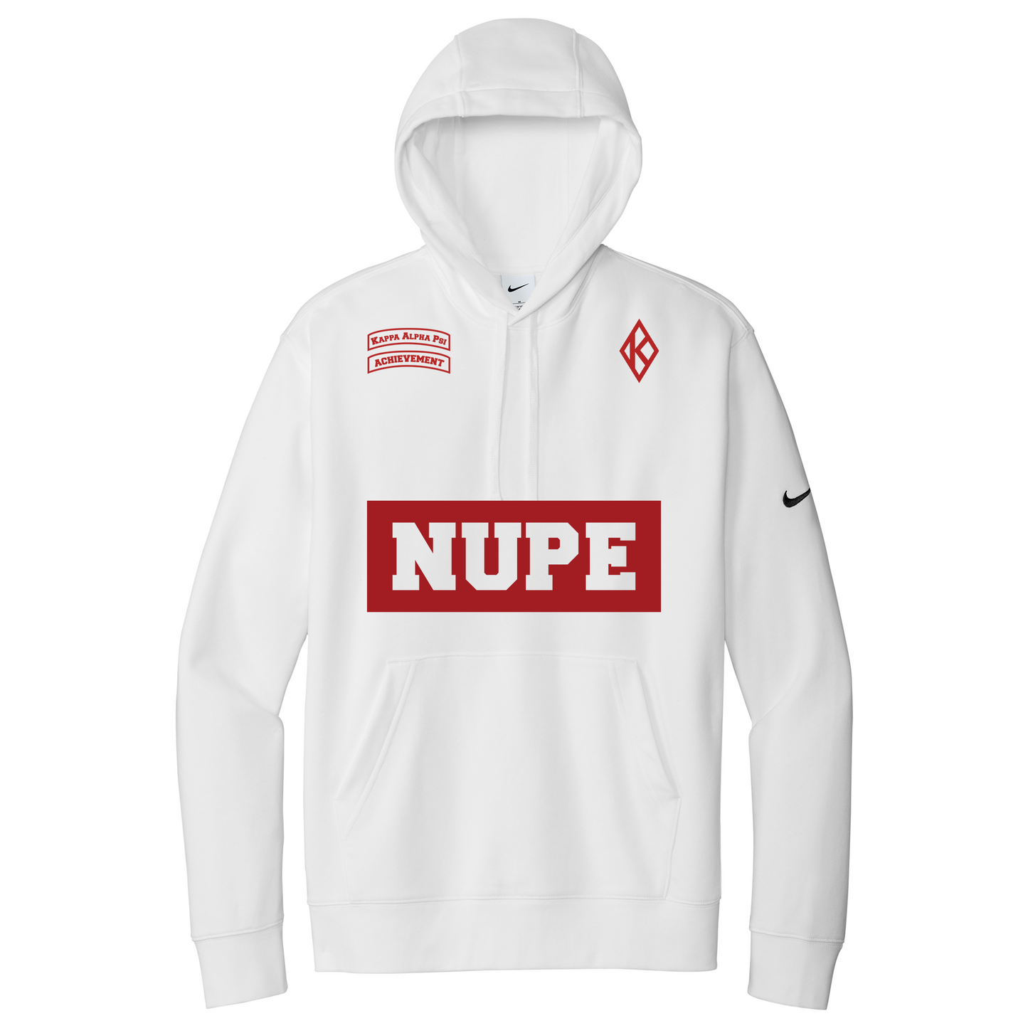 Nike Pullover Hoodies KAPsi 3 HIT White - Whoa, Jody Boy!