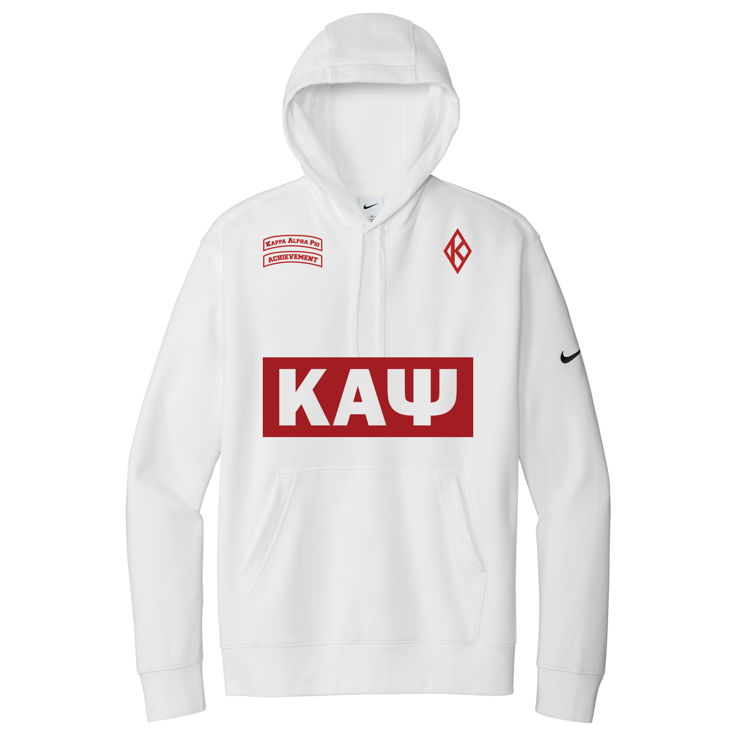 Nike Pullover Hoodies KAPsi 3 HIT White - Whoa, Jody Boy!