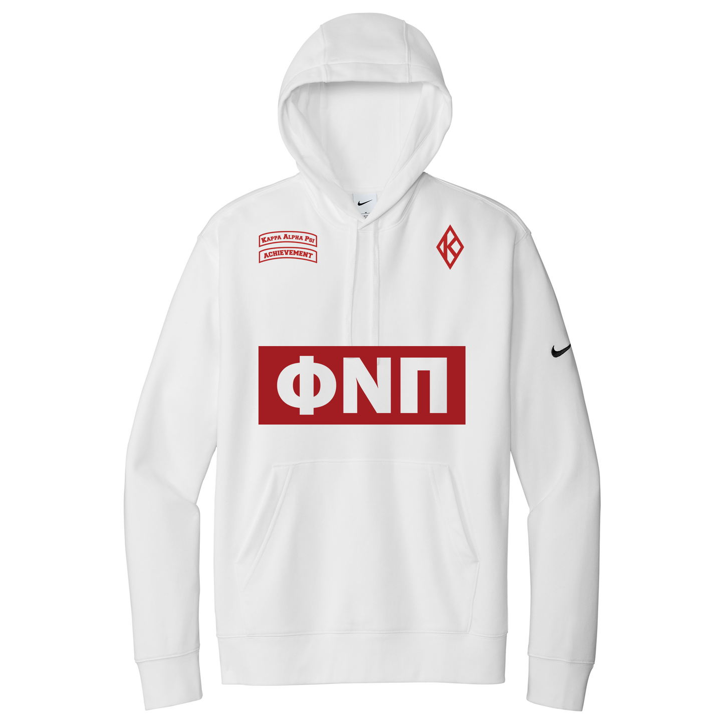 Nike Pullover Hoodies KAPsi 3 HIT White - Whoa, Jody Boy!