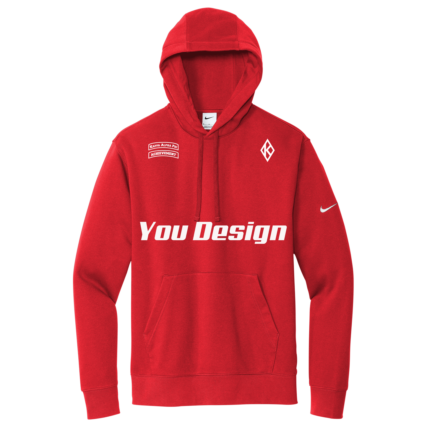 Nike Pullover Hoodies KAPsi 3 HIT Red - Whoa, Jody Boy!