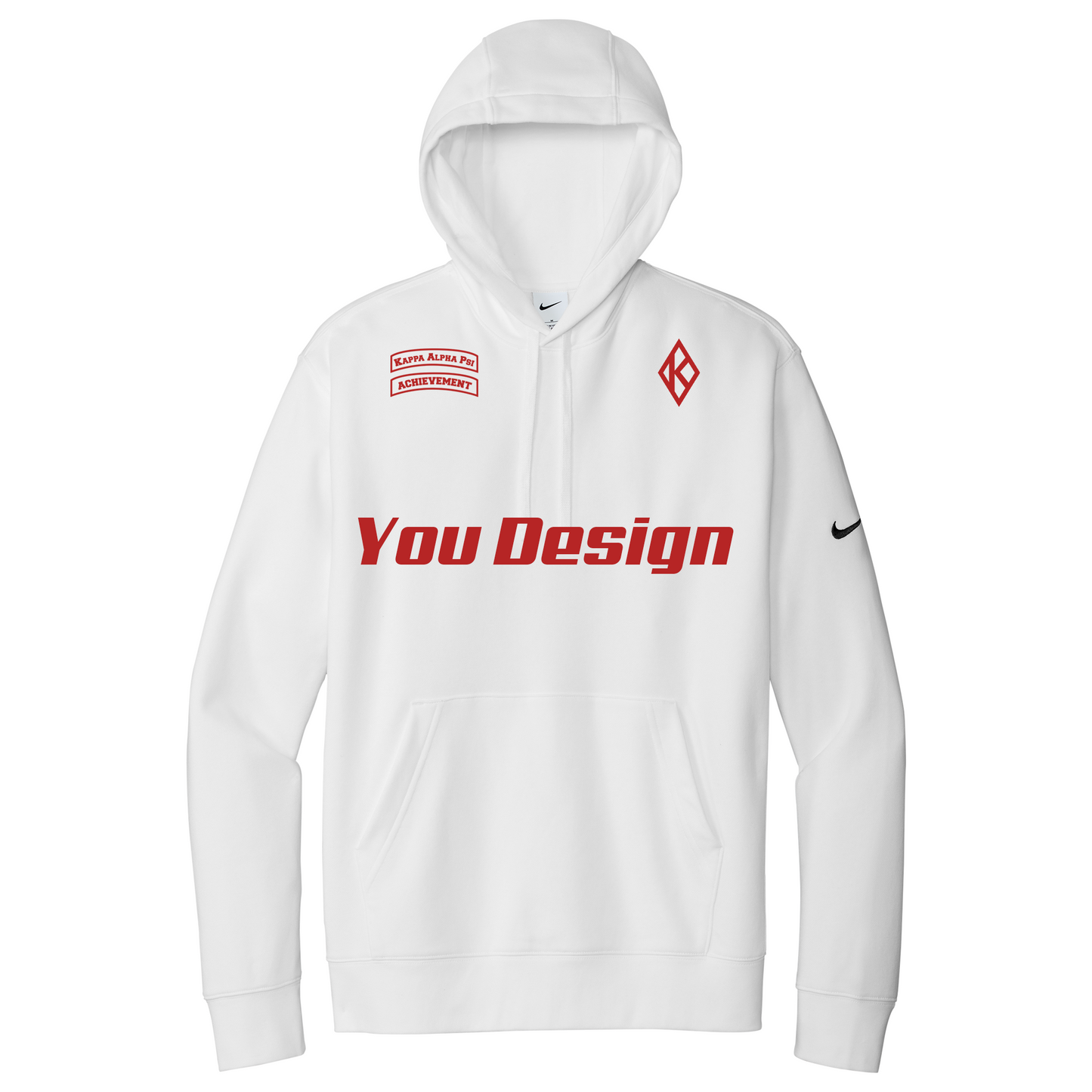 Nike Pullover Hoodies KAPsi 3 HIT White - Whoa, Jody Boy!