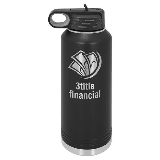 40oz Black Water Bottles - Whoa, Jody Boy!