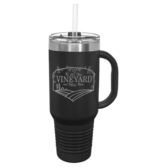 40oz Black Travel Mug - Make it Custom - Whoa, Jody Boy!