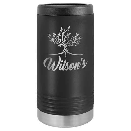 12oz Black Slim Can Cooler - Whoa, Jody Boy!