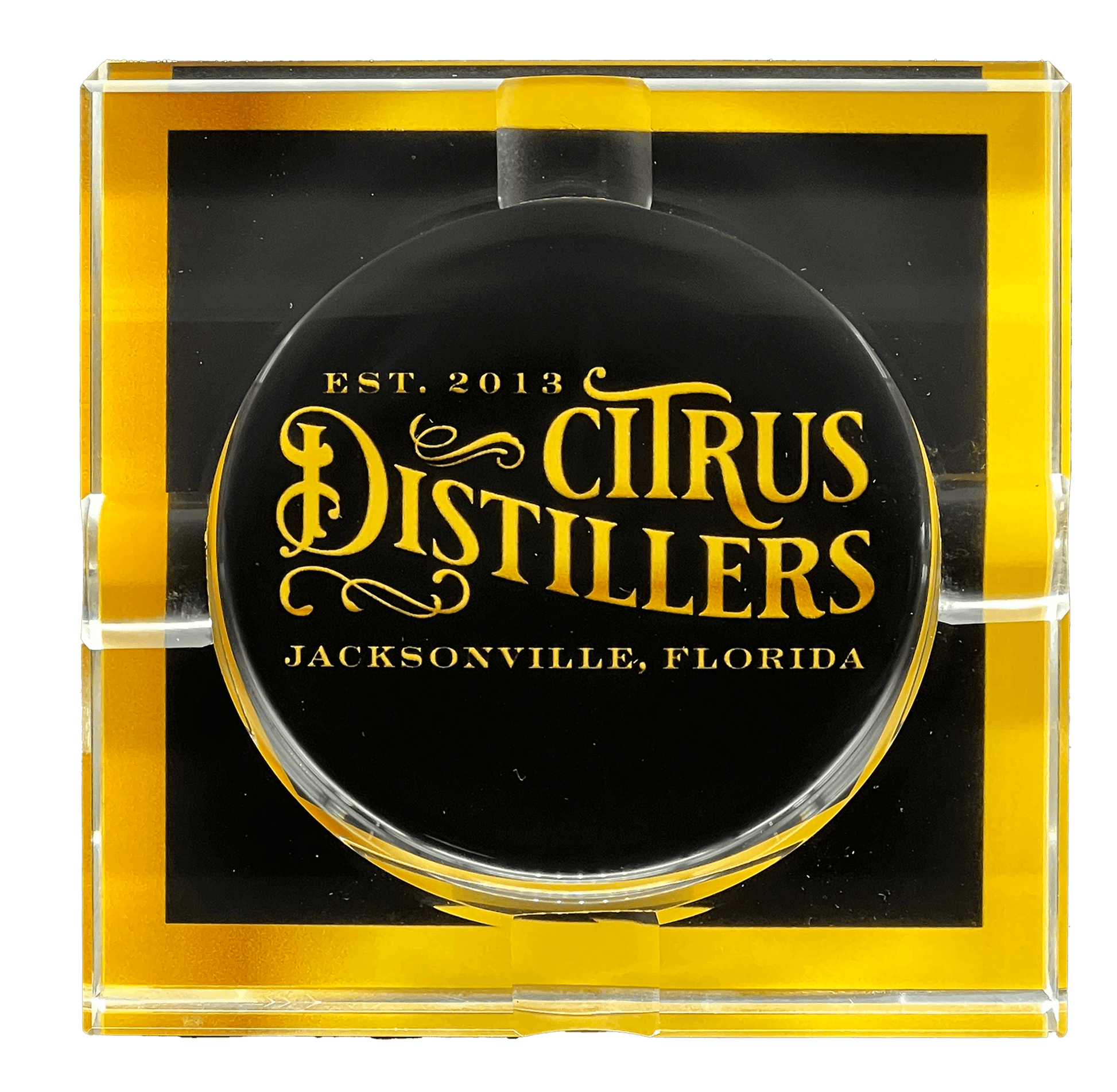 Custom Crystal Cigar Ashtray - Whoa, Jody Boy!