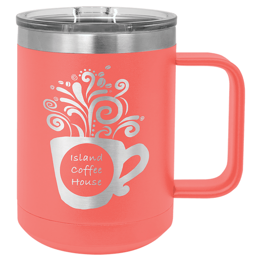 15oz Coral Coffee Mug - Whoa, Jody Boy!