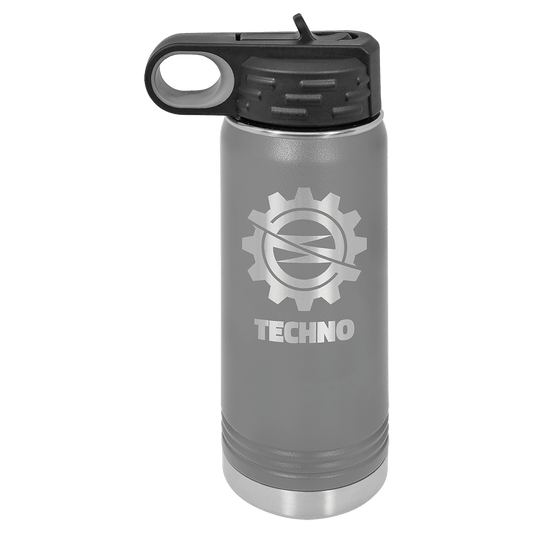 20oz Dark Gray Water Bottles - Whoa, Jody Boy!
