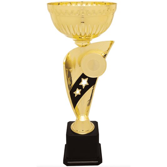 13 3/4" Gold Banner Cup