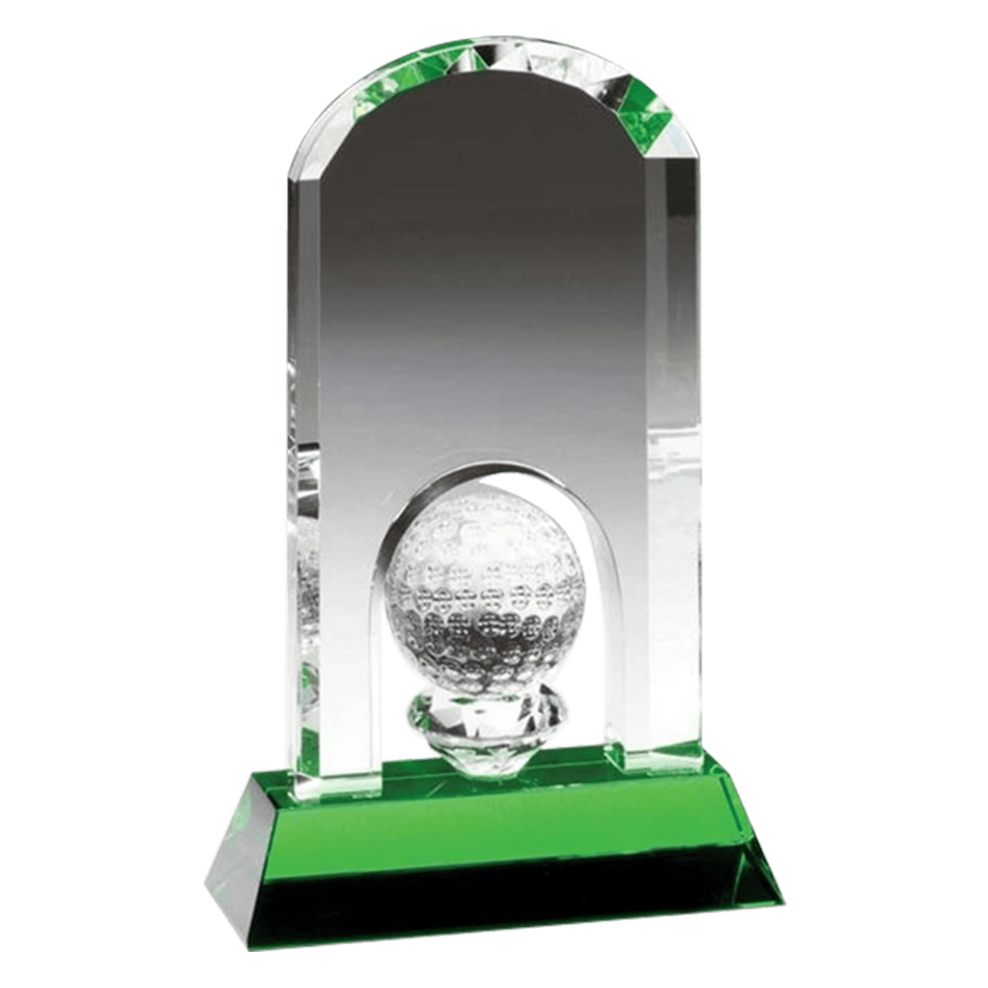 Crystal Dome & Golf Ball Trophy - Whoa, Jody Boy!
