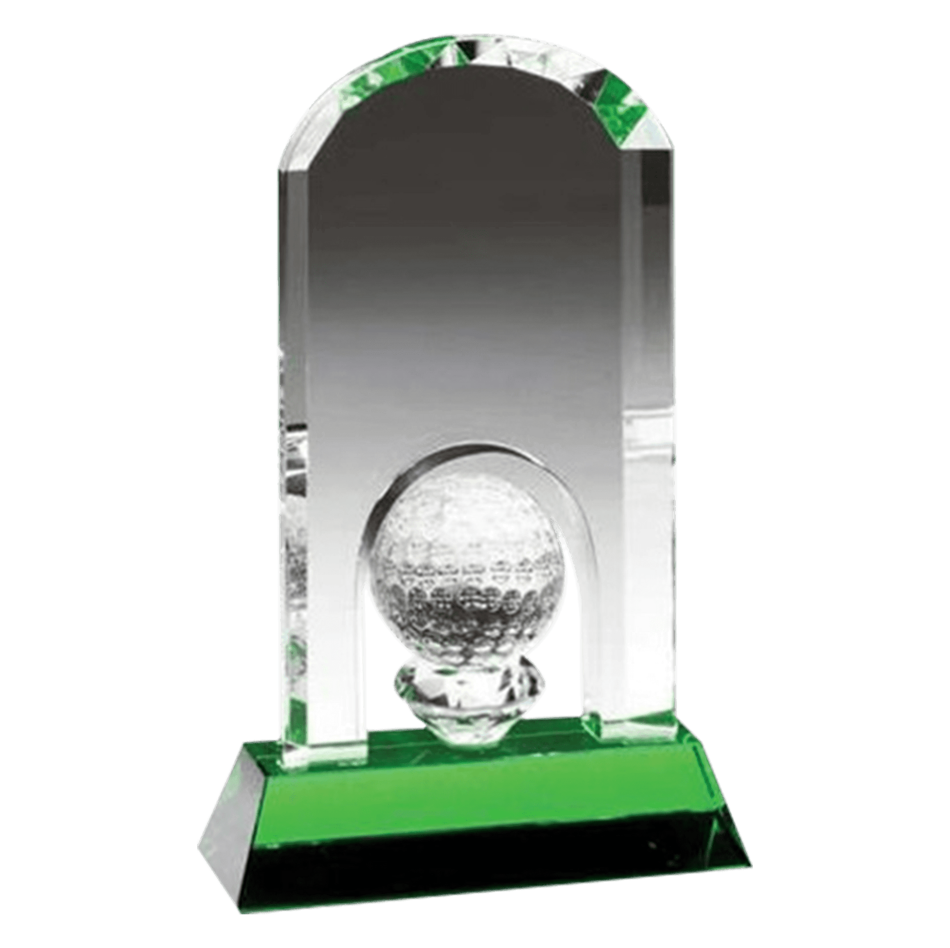 Crystal Dome & Golf Ball Trophy - Whoa, Jody Boy!