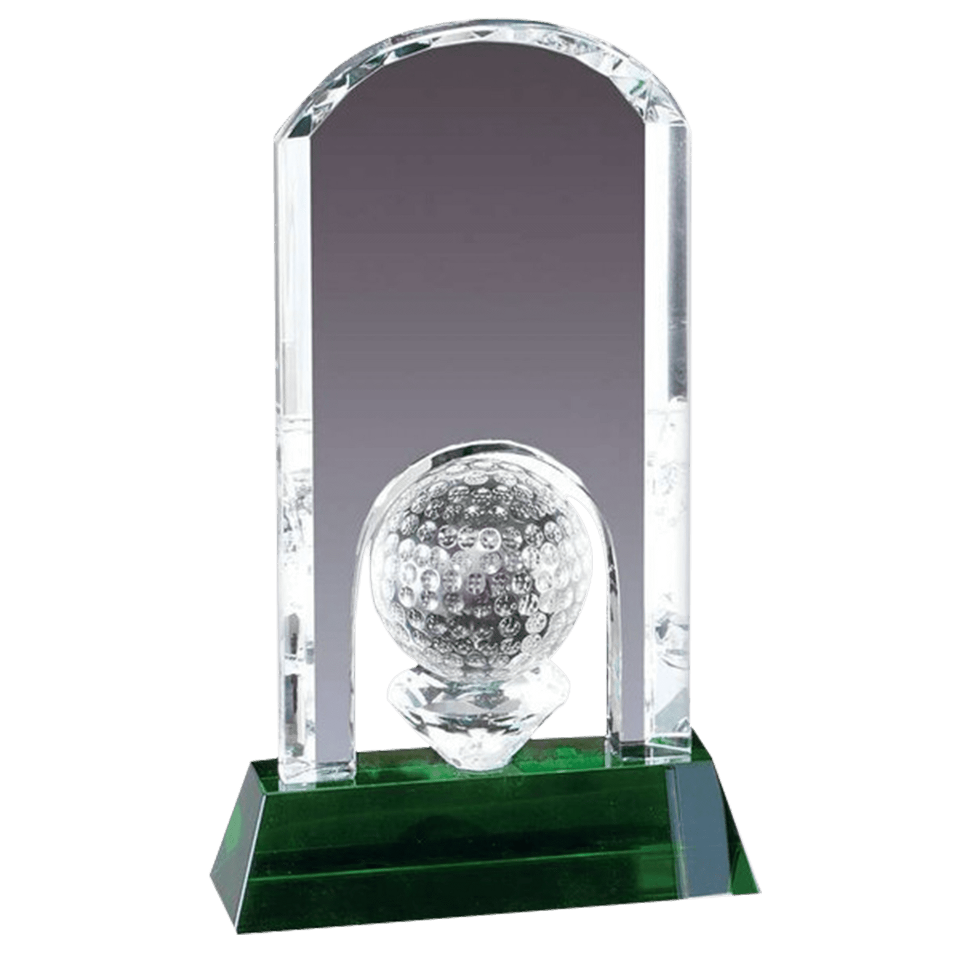 Crystal Dome & Golf Ball Trophy - Whoa, Jody Boy!