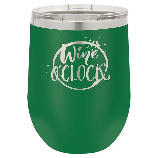 12oz Green Stemless Wine Chiller - Whoa, Jody Boy!