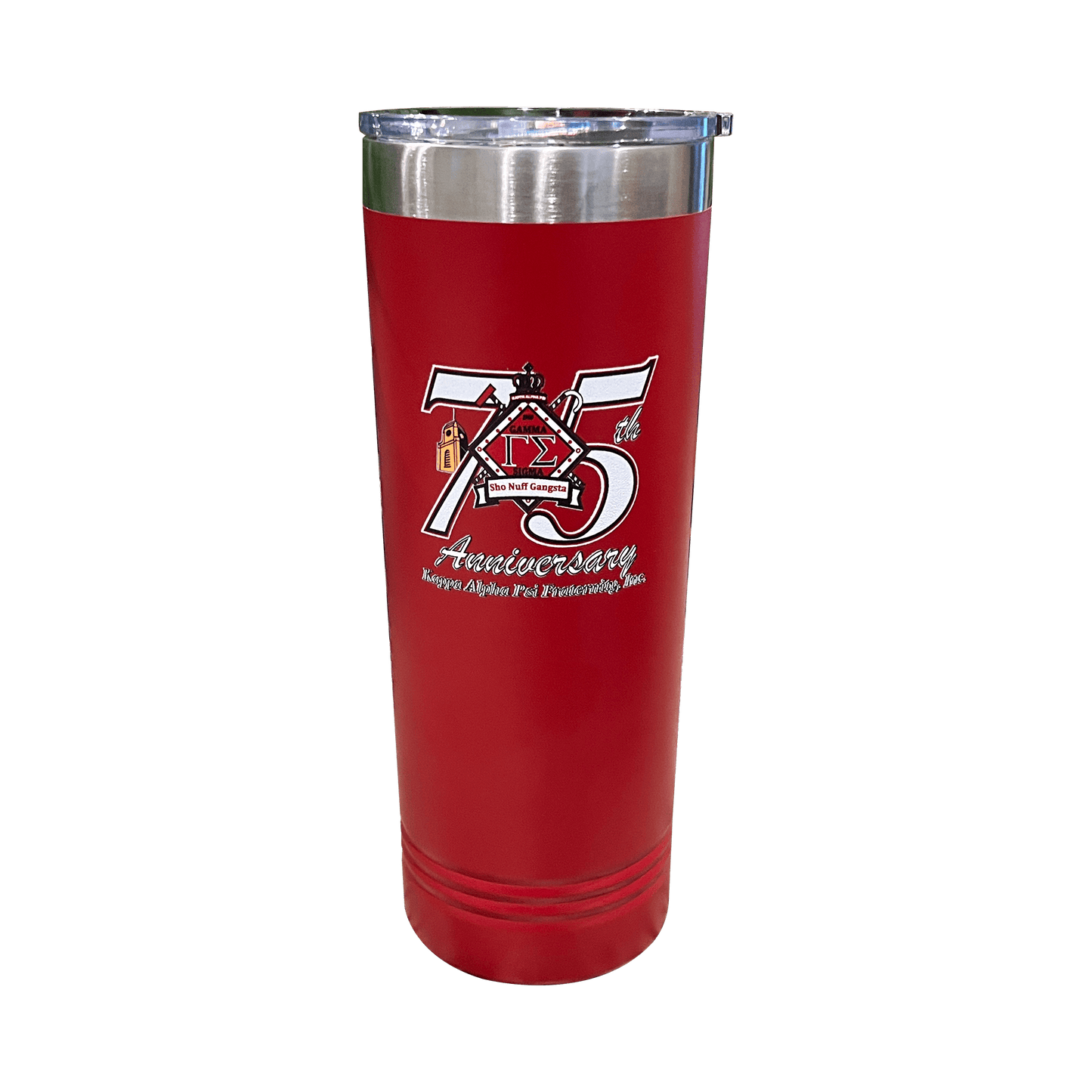 Kappa Alpha Psi 22oz Skinny Tumbler - Whoa, Jody Boy!