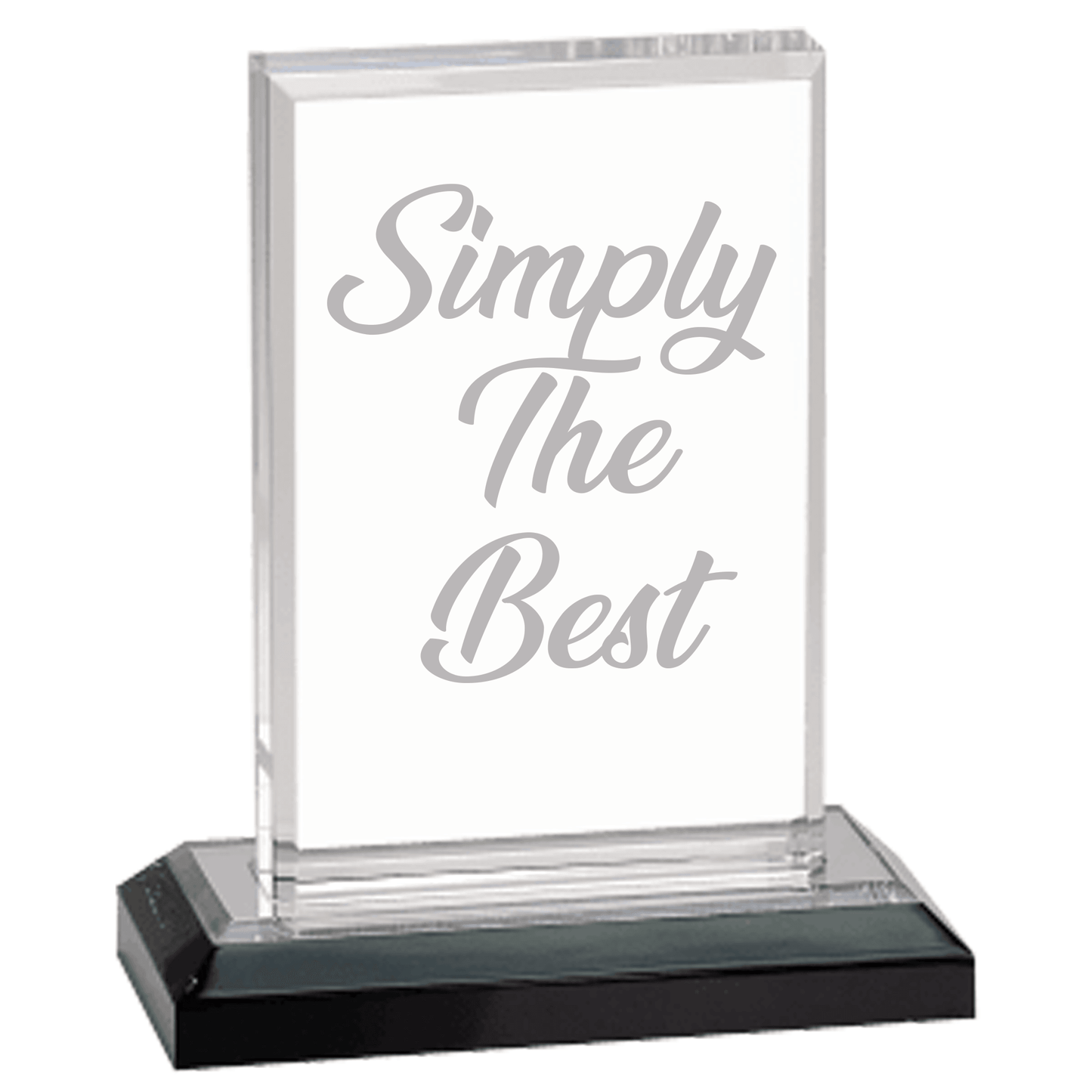 Beveled Impress Acrylic Award