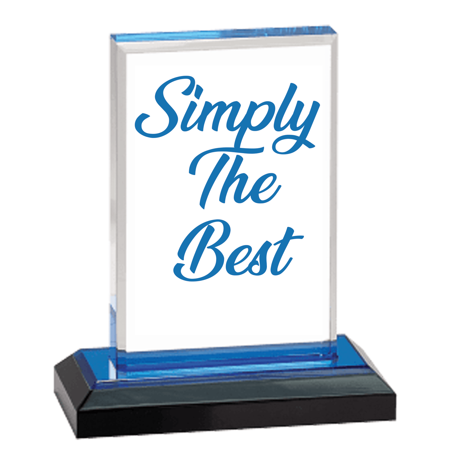 Beveled Impress Acrylic Award