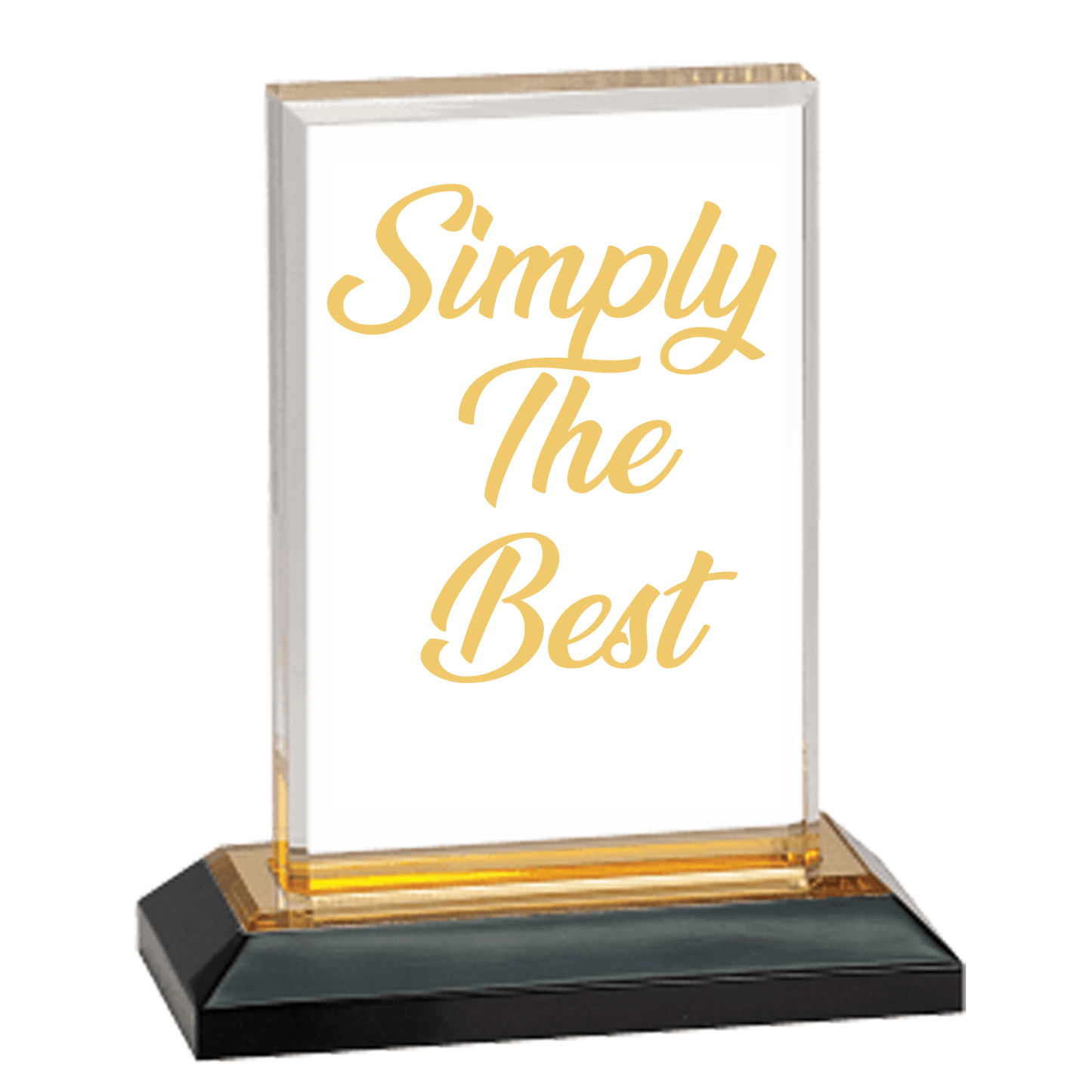 Beveled Impress Acrylic Award