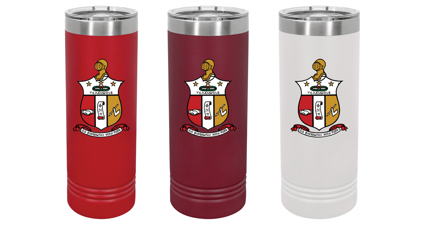 Kappa Alpha Psi 22oz Skinny Tumbler - Whoa, Jody Boy!