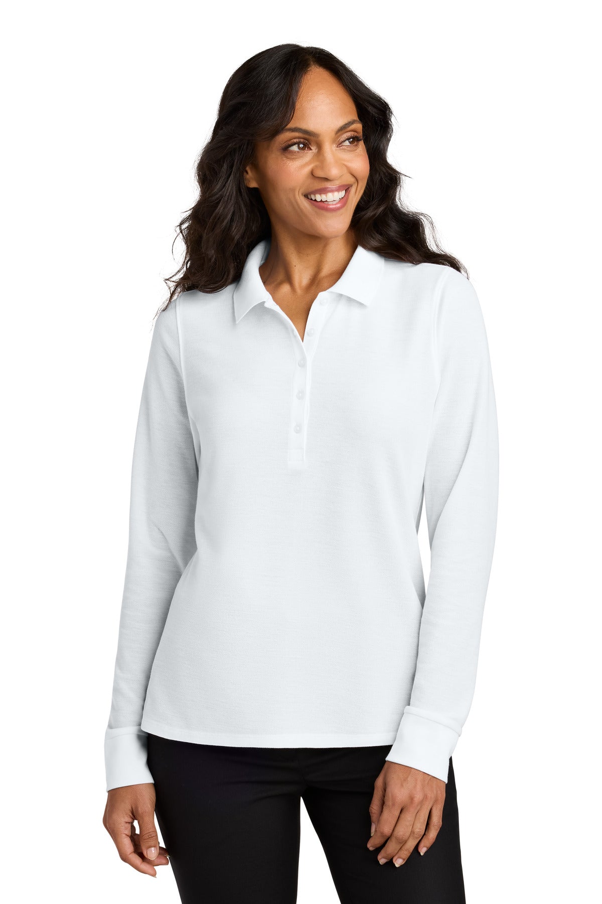Port Authority ® Women's Wearever Signature Pique Long Sleeve Polo LK200LS