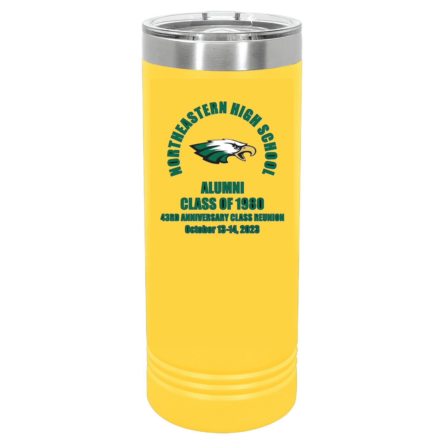NHS 22 oz. Polar Camel Skinny Tumblers with Slider Lid - Whoa, Jody Boy!