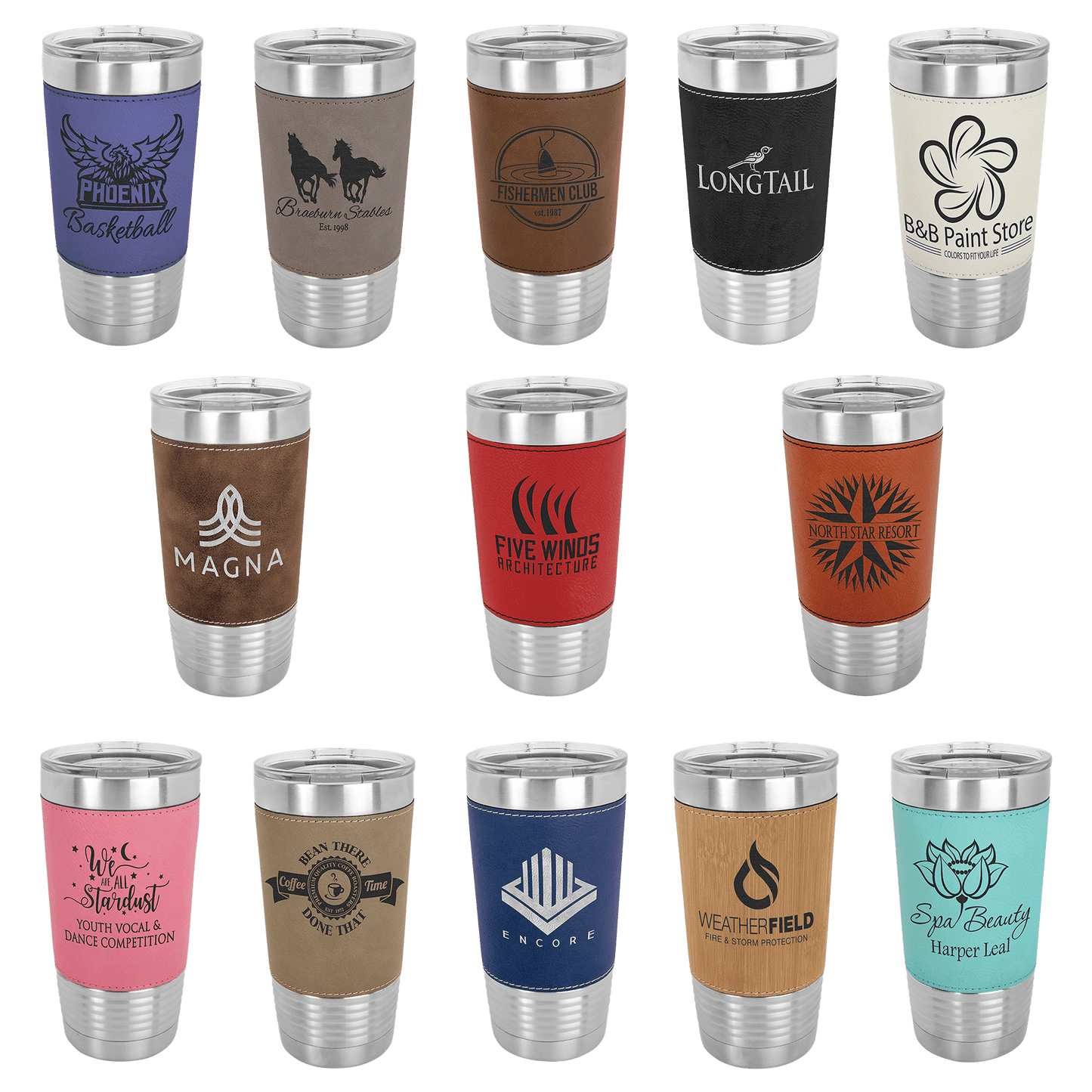 20oz Red Leatherette Tumbler - Whoa, Jody Boy!