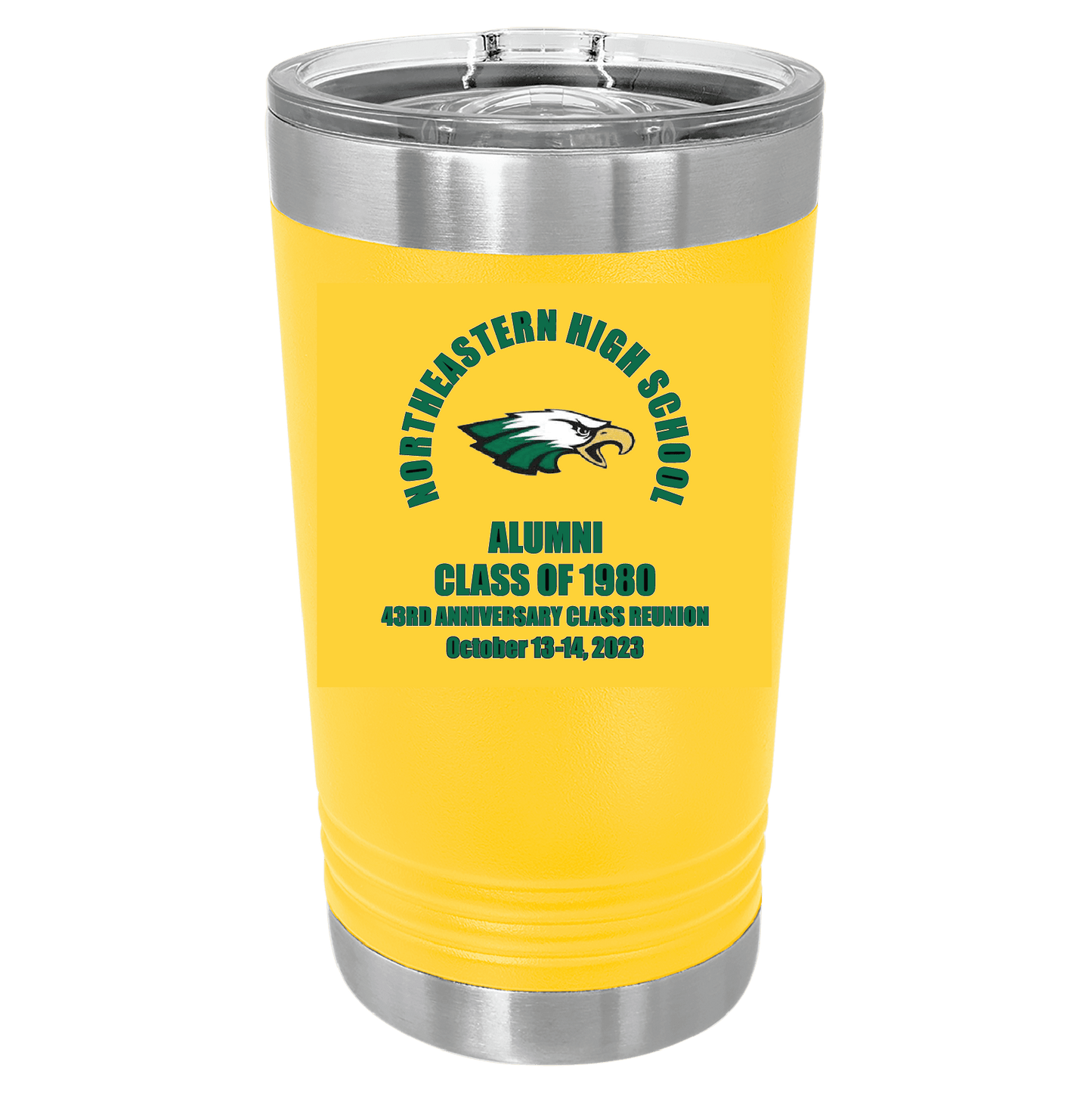 NHS 16 oz. Polar Camel Pint with Slider Lid - Whoa, Jody Boy!