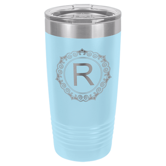 20oz Light Blue Tumbler - Whoa, Jody Boy!