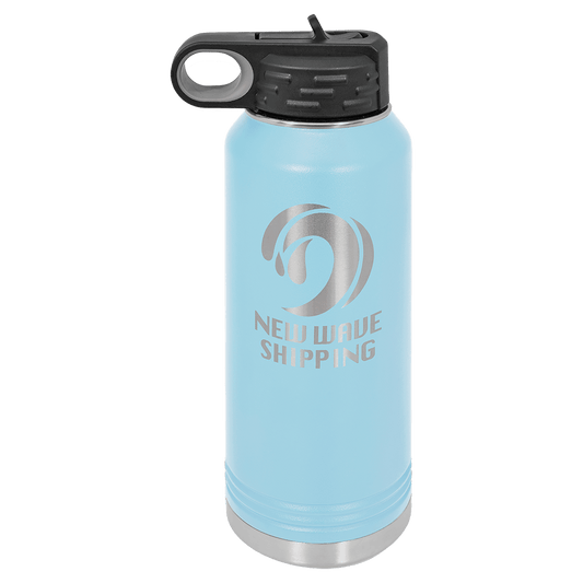 32oz Light Blue Water Bottles - Whoa, Jody Boy!
