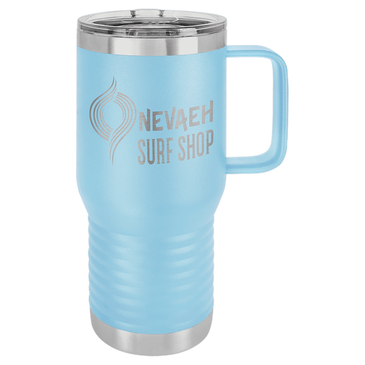 20oz Light Blue Travel Mug - Whoa, Jody Boy!