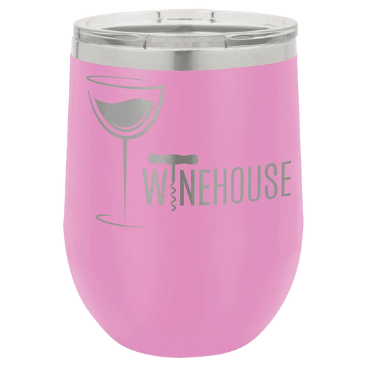 12oz Light Purple Stemless Wine Chiller - Whoa, Jody Boy!