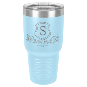 30oz Light Teal Tumbler - Whoa, Jody Boy!