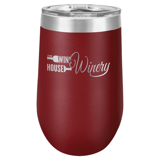 16oz Light Marron Stemless Wine Chiller - Whoa, Jody Boy!