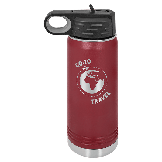 20oz Maroon Water Bottles - Whoa, Jody Boy!