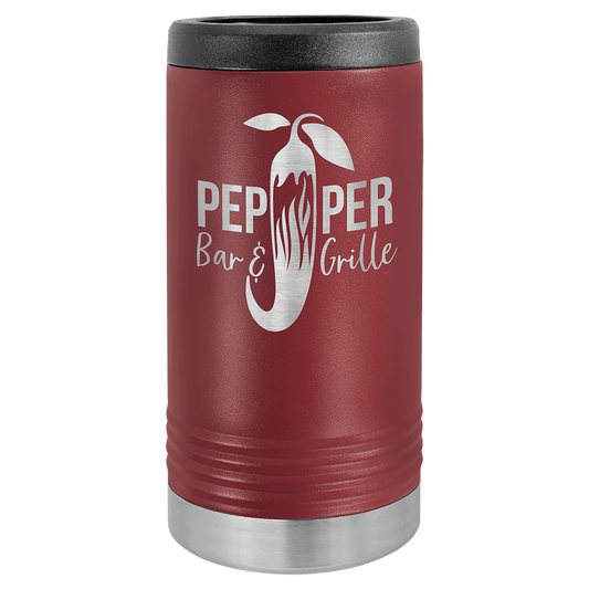 12oz Maroon Slim Can Cooler - Whoa, Jody Boy!