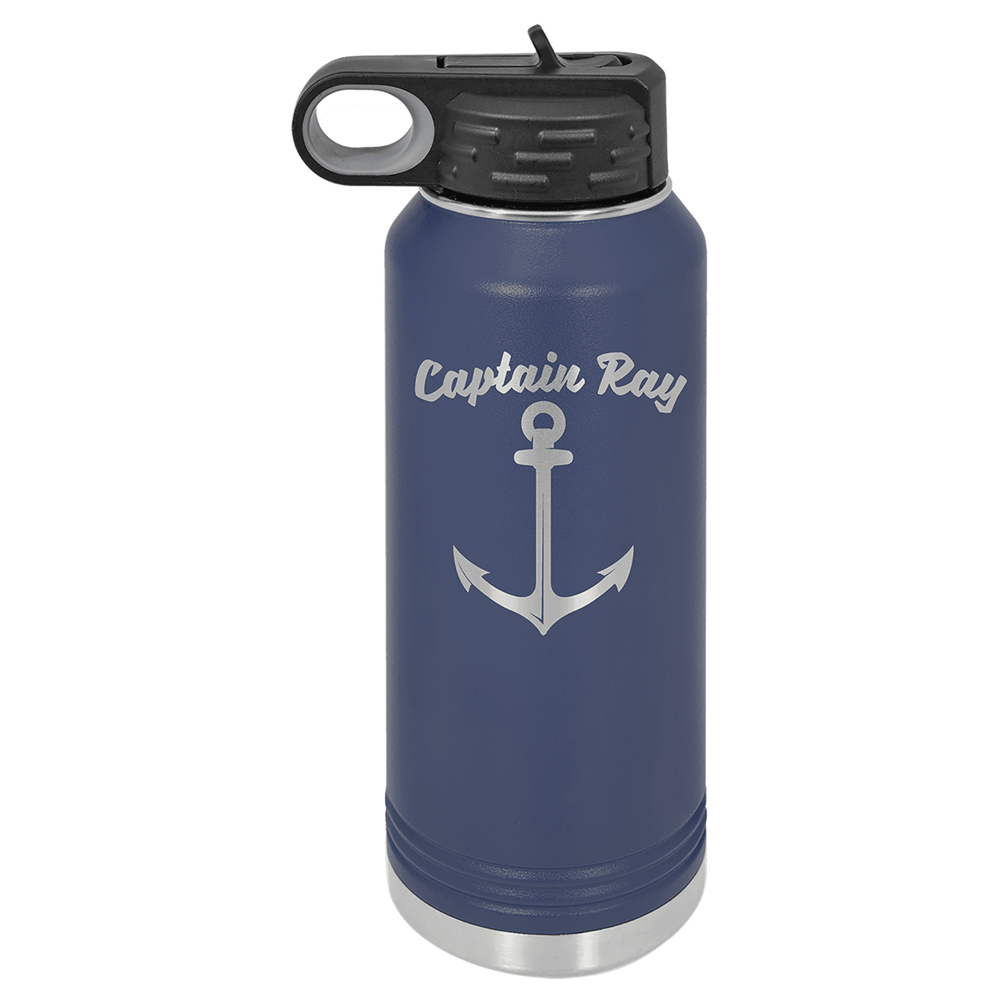32oz Navy Blue Water Bottles - Whoa, Jody Boy!