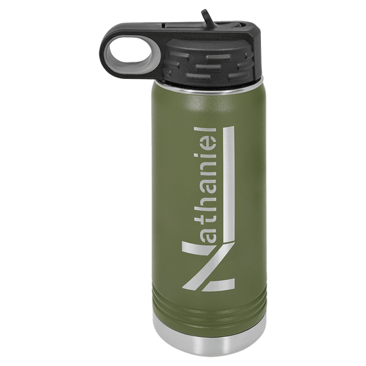 20oz Olive Green Water Bottles - Whoa, Jody Boy!