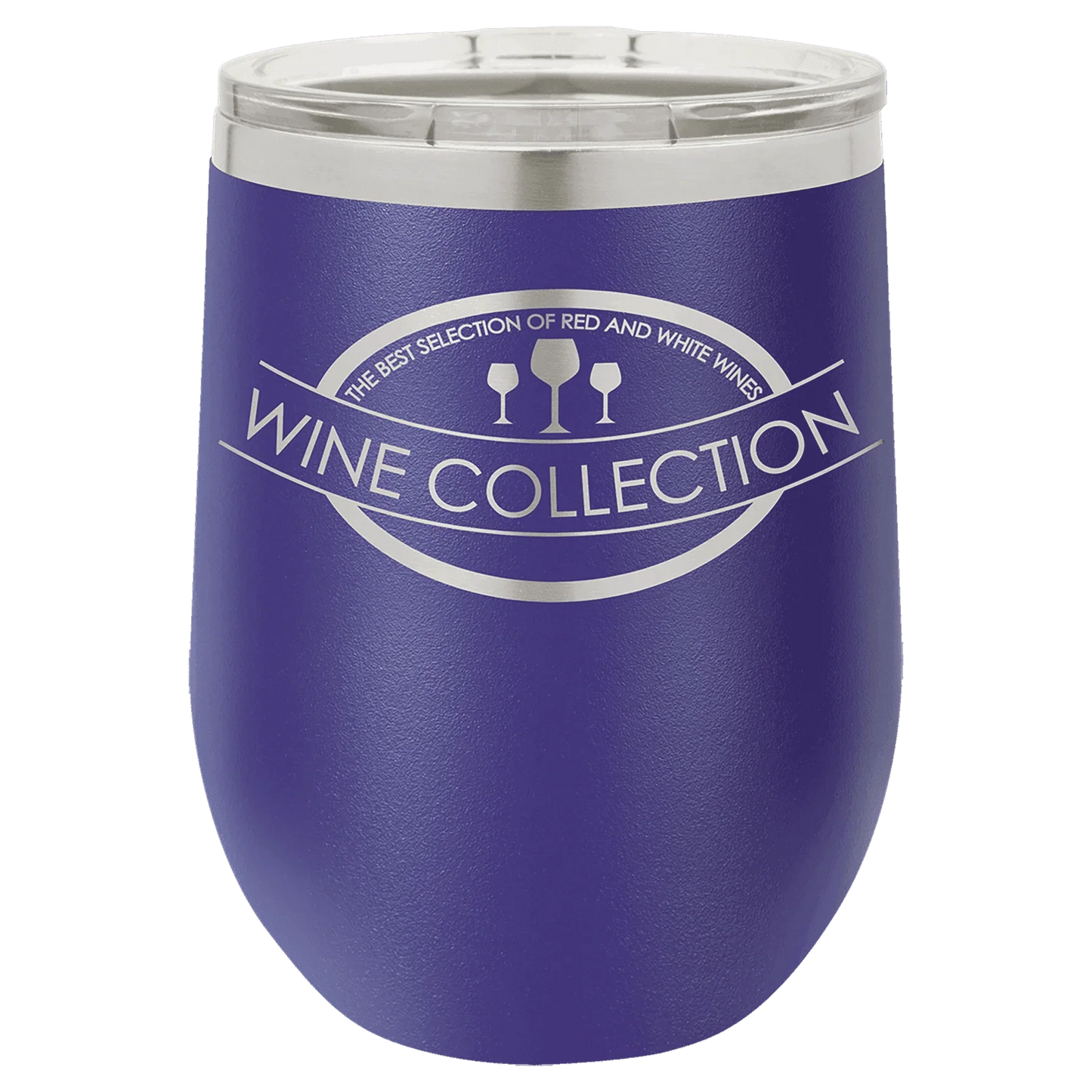 12oz Purple Stemless Wine Chiller - Whoa, Jody Boy!