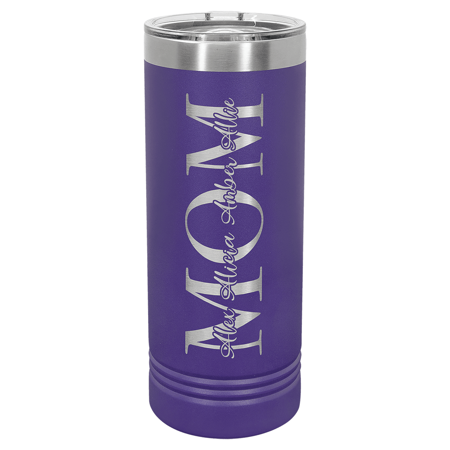 22oz Purple Skinny Tumbler - Whoa, Jody Boy!