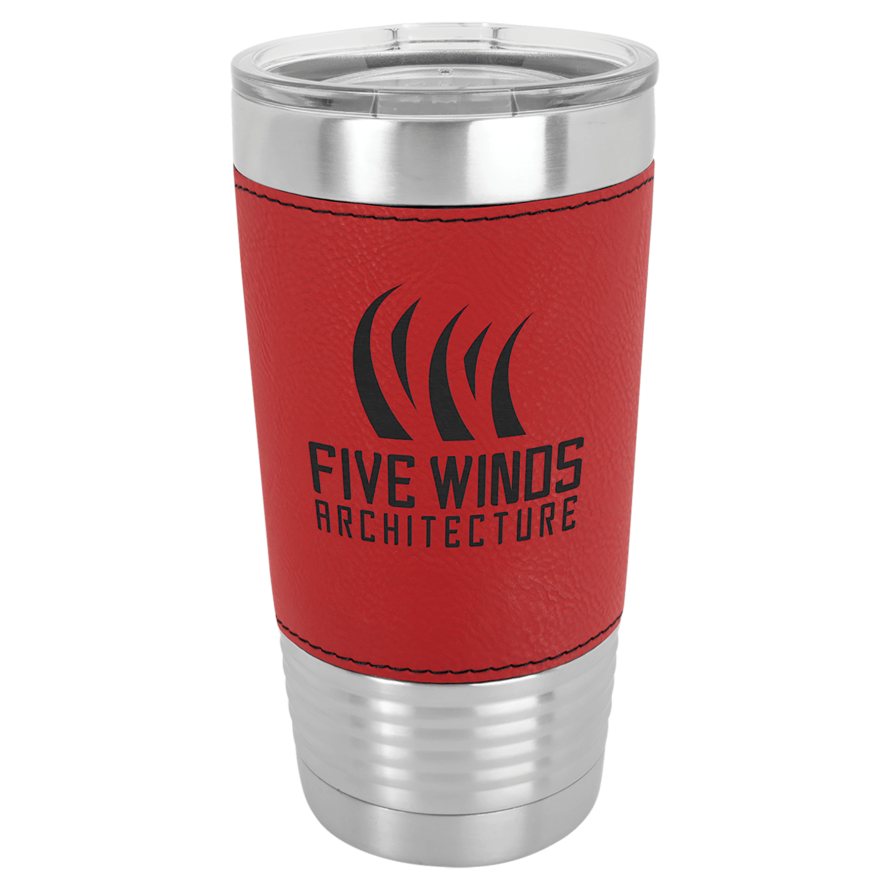 20oz Red Leatherette Tumbler - Whoa, Jody Boy!
