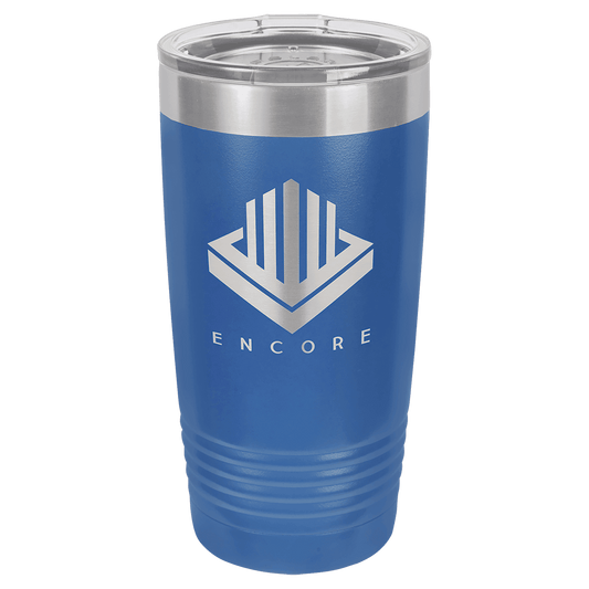 My Politics 20oz Royal Blue Tumbler - Whoa, Jody Boy!