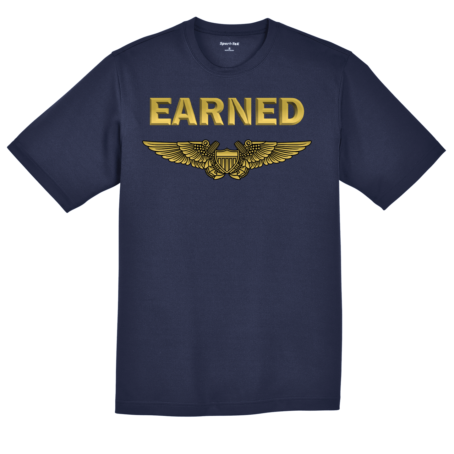 EARNED US Navy NFO Wings Tees